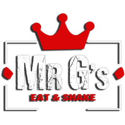 Mr G's eat and shake logo.